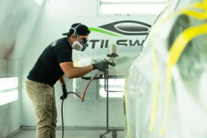 Stil Swangn Collision Repair Services Paint Booth