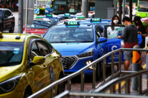 Taxi Queues Around Singapore