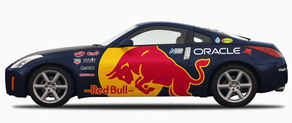 Red Bull Vehicle Wrap Red Bull Vehicle Wrap