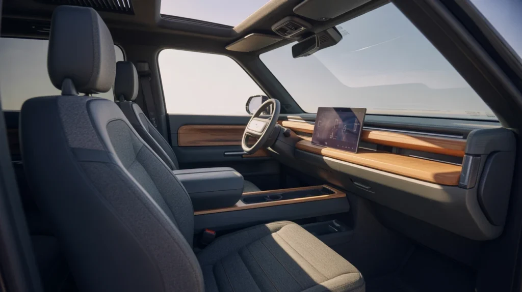 2025 Rivian R1T Interior